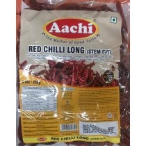Aachi Dried chilli Long (with Stem) - 250 Gm