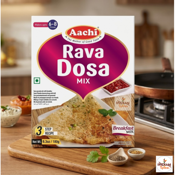 Aachi Rava Dosa Mix - 180 Gm