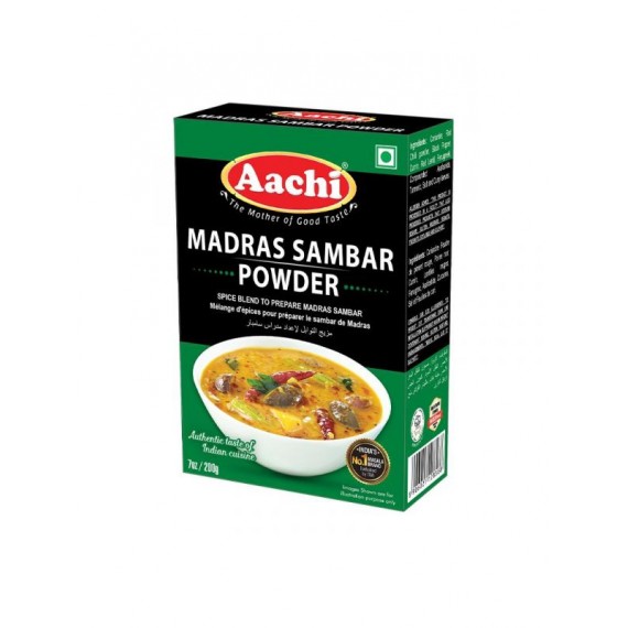 Aachi Madras Sambar Powder - 200 GM (Best before: APR 2025)