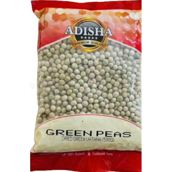 Adisha Whole Peas Green - 500 Gm