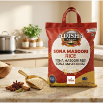 Adisha Sona Masoori Rice - 5 Kg Adisha Sona Masoori Rice - 5 Kg