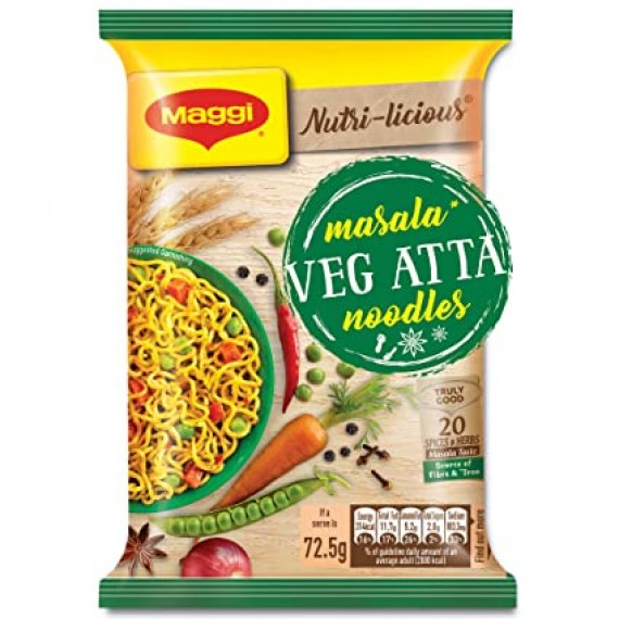 Maggi Vegetable atta Noodles - 72.5 Gm 