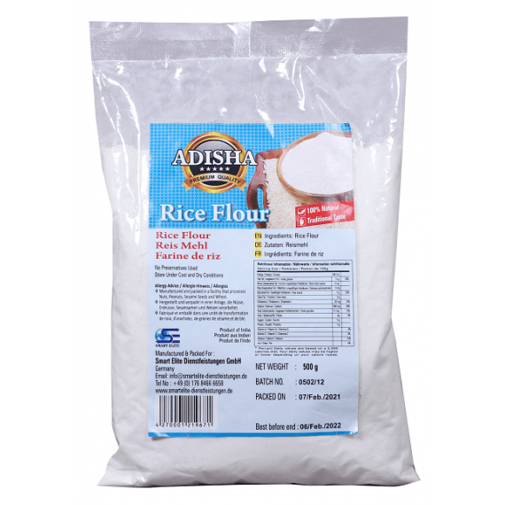 Adisha Rice Flour - 500 Gm 