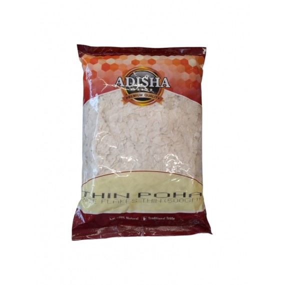 Adisha Thin Poha/Rice Flakes - 500 gm
