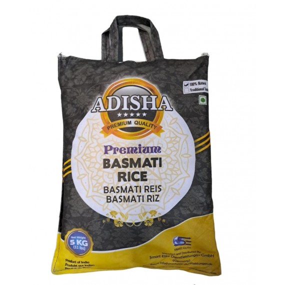 Adisha Basmati Rice - 5 Kg