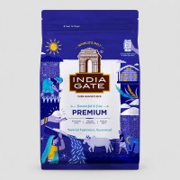 India Gate Extra Long Premium Basmati Rice ( Gluten Free, Flavour & Fine ) - 5 KG  