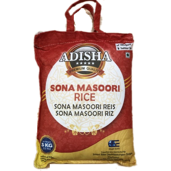 Adisha Sona Masoori Rice - 5 Kg