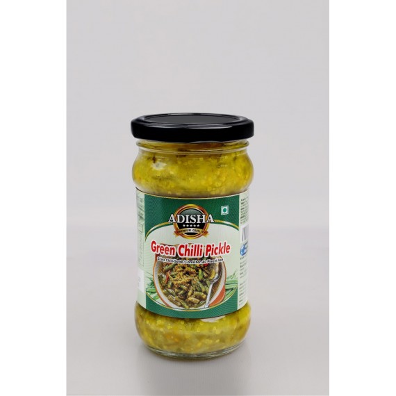 Adisha Green Chilli Pickle 300 Gm
