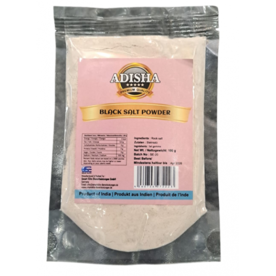 Adisha Black Rock Salt Powder (kala Namak) - 100 Gm