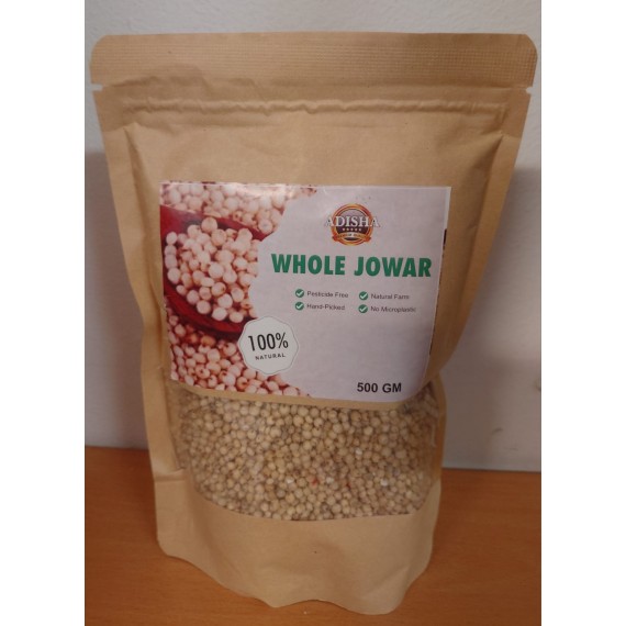 Adisha Whole Jowar - 500 Gm