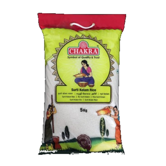Chakra - Surti Kolam Rice - 5 Kg