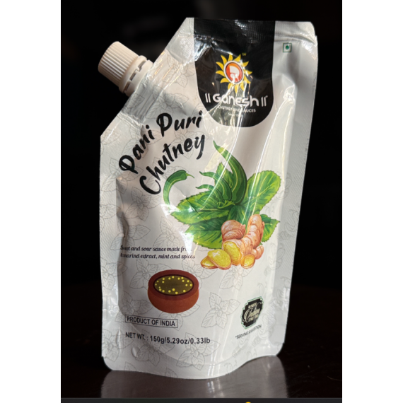 GANESH BHEL - Pani Puri Chutney - 150 Gm (Fresh Stock: Best before December 2026)