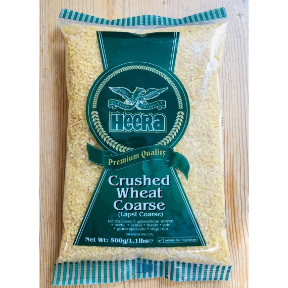 Heera Crushed Wheat Coarse - 500 gm