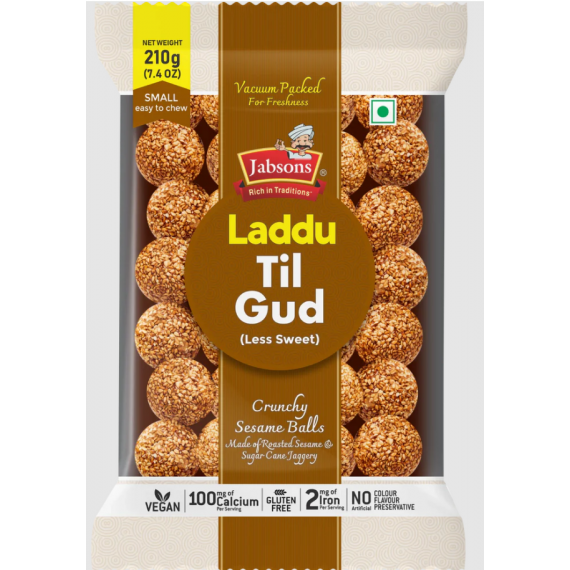 Jabsons chikki  Til Laddu - 210 Gm