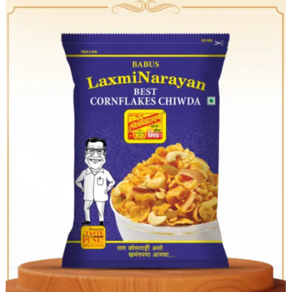 Laxmi Narayan Cornflakes Chiwda - 200 Gm