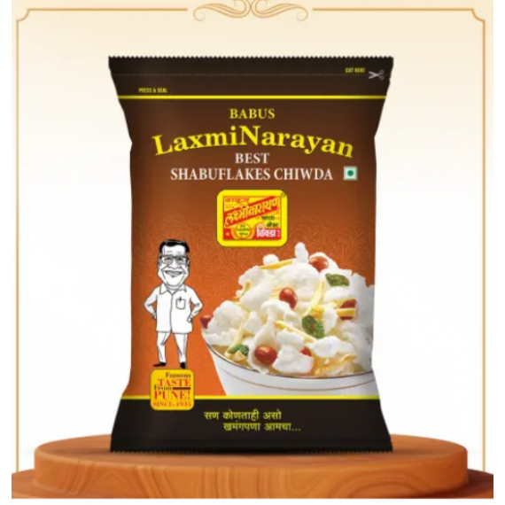 Laxmi Narayan Shabuflakes Chiwda - 200 Gm
