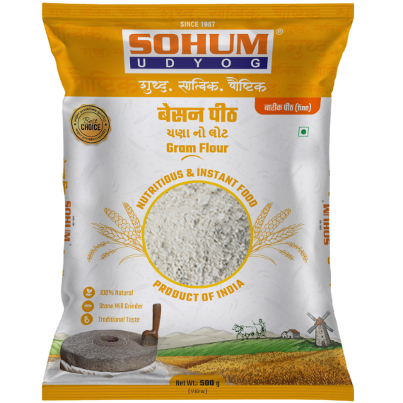 Sohum Gram Flour - 500 GM