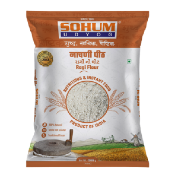 Sohum Ragi/Nachani Flour - 500 Gm