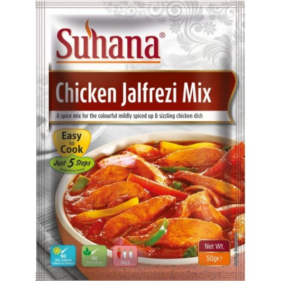 Suhana Chicken Jalfrezi Mix (Paste) - 50 Gm