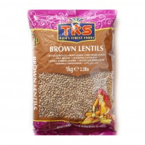 TRS Lentils Brown Masoor Whole - 1 Kg