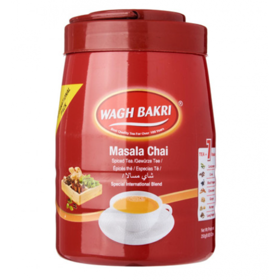 Wagh Bakari Masala Tea Pet Jar - 250 Gm