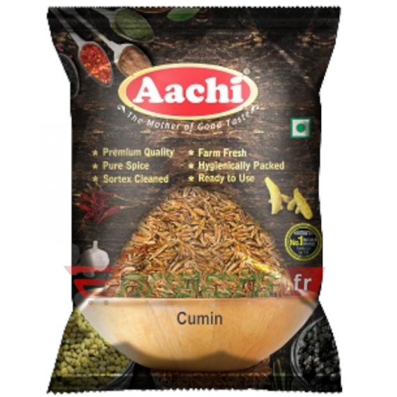 Aachi Jeera Whole (Cumin Seeds)- 100 Gm 