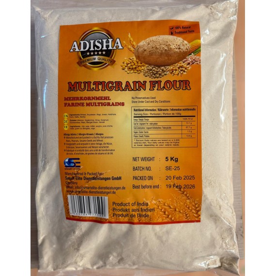 Adisha Multigrain Flour - 5 Kg