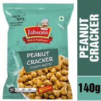 Jabsons Namkeen Peanuts Cracker - 140 GM
