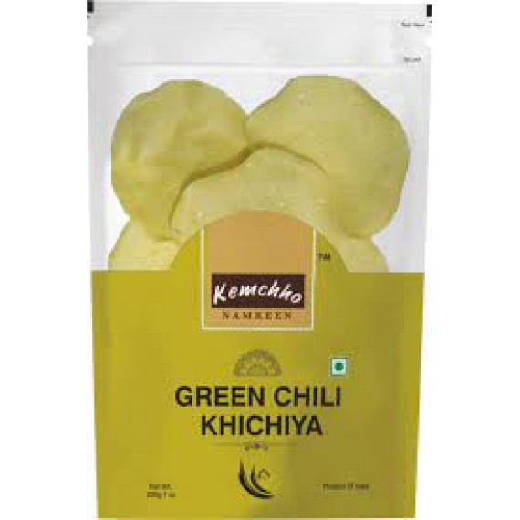 Kemchho Khichiya Green Chilli - 200Gm 