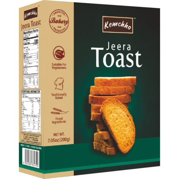 Kemchho Toast Jeera - 200Gm 